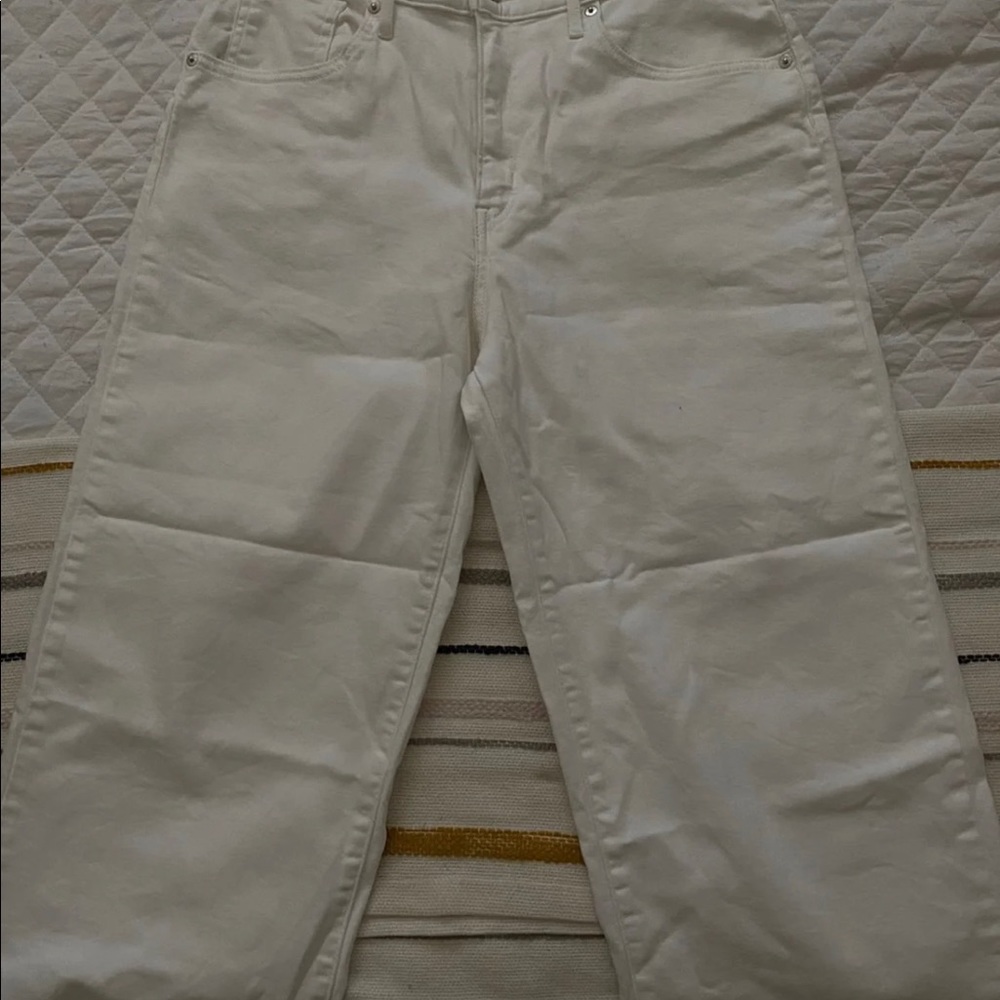 wide leg cropped jeans